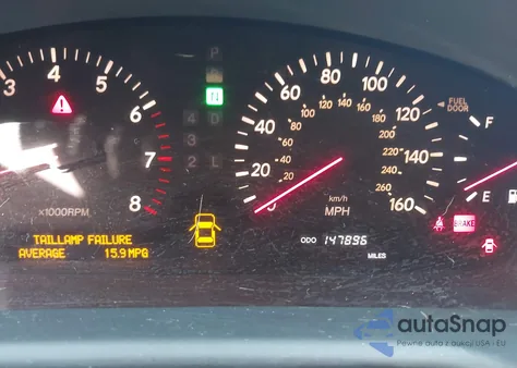 2003 Lexus Ls 430 из США, поврежденный, VIN JTHBN30F930119569